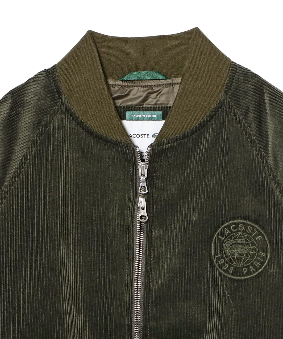 Beams 別注Lacoste ラコステ コラボ コーデュロイジャケット LACOSTE×BEAMS＞ ｜ビームス 梅田｜BEAMS