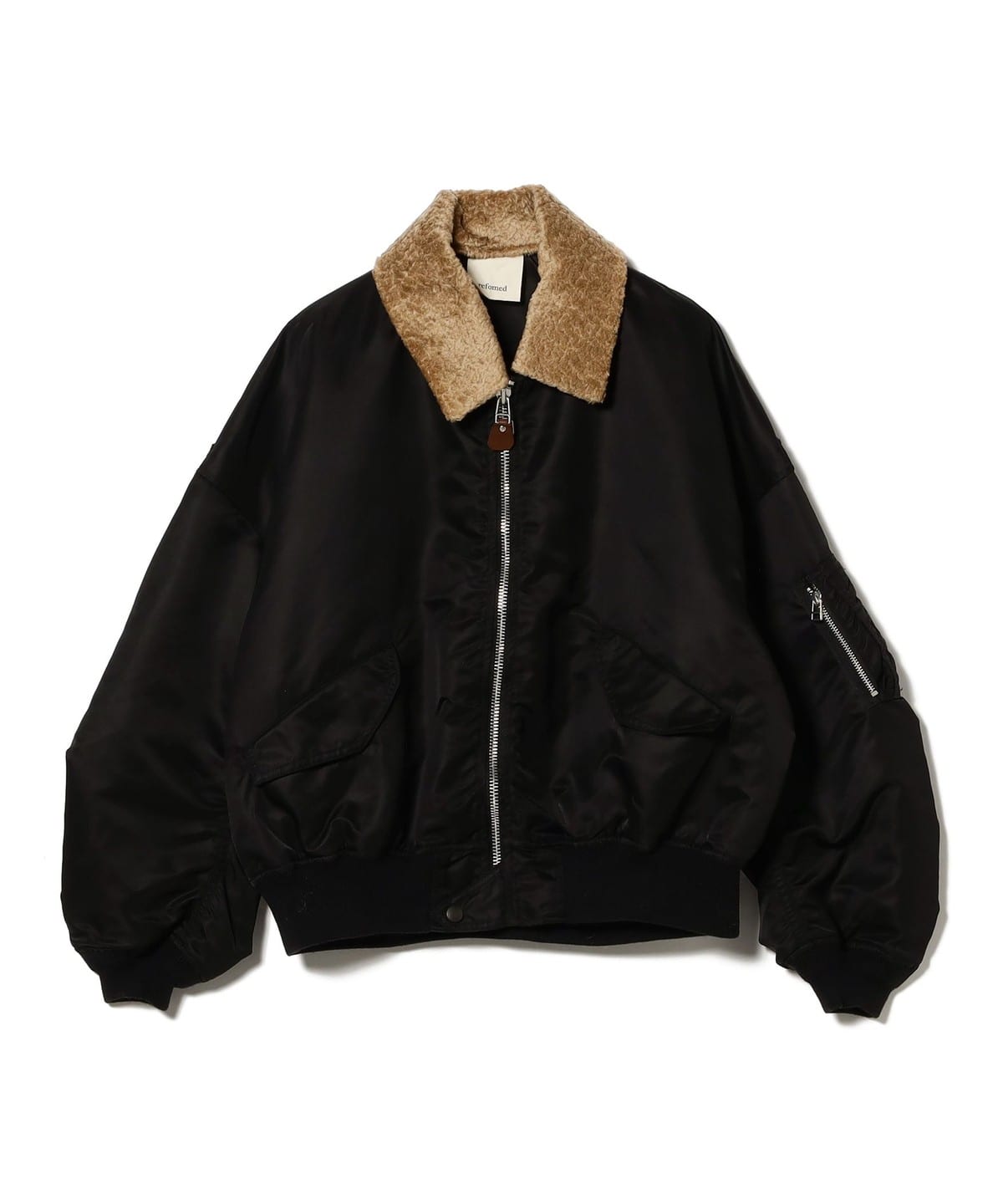 refomed CASTRO JAMPER ボア襟付きMA-1 BEAMS（ビームス）refomed / CASTRO JAMPER（ブルゾン ブルゾン）通販