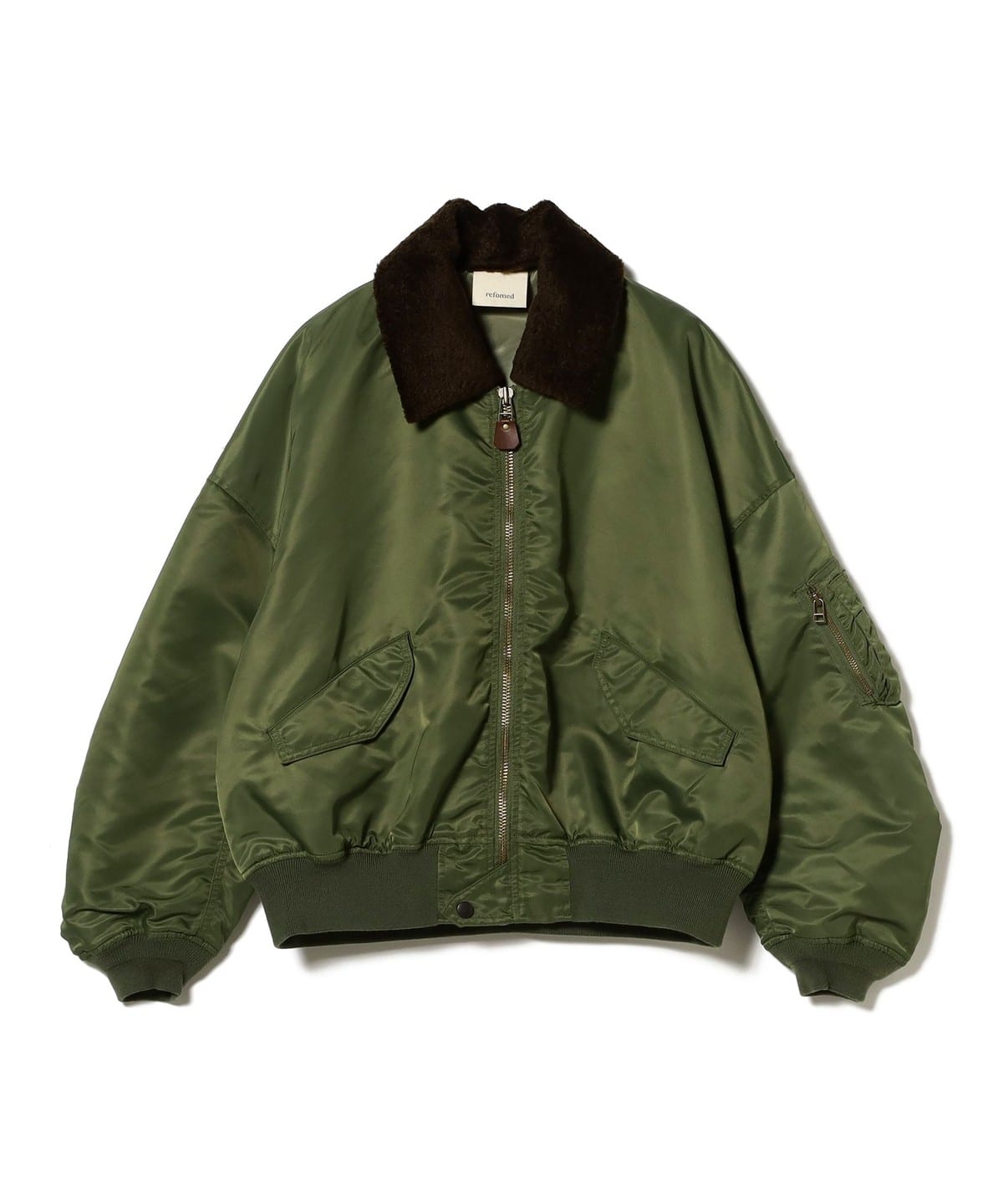 refomed / CASTRO JAMPER ブルゾン MEN OLIVE 2 refomed / CASTRO JAMPER ブルゾン MEN OLIVE 2