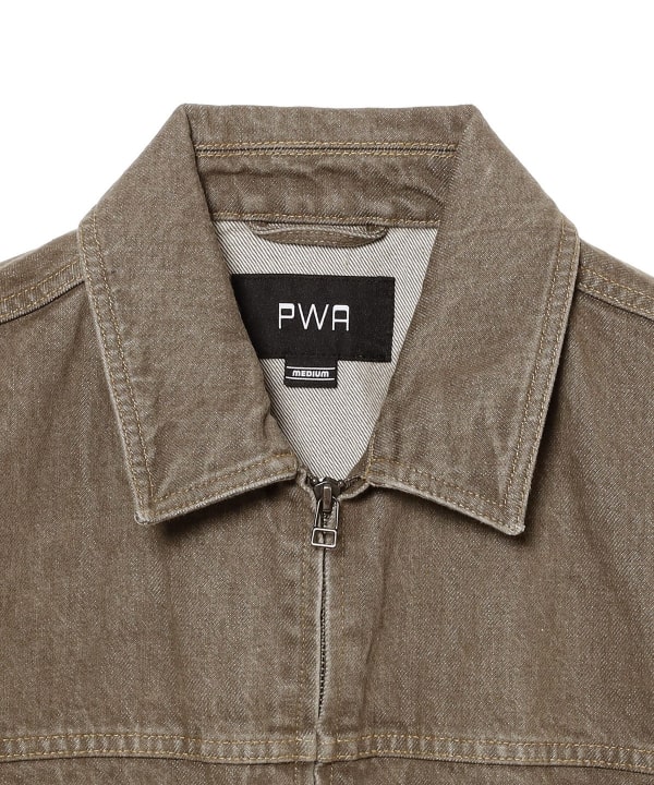 BEAMS（ビームス）PWA / DENIM ZIP-UP JKT（ブルゾン ブルゾン）通販