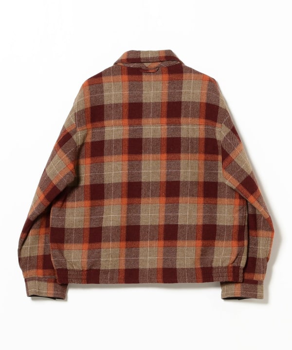 BEAMS（ビームス）PWA / REFINE-WOOL CHK DRIZZLER（ブルゾン ブルゾン