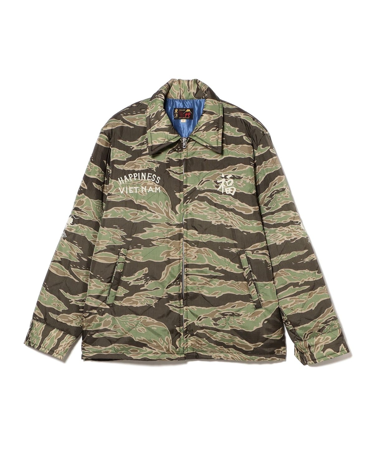 テーラー東洋 テーラートウヨウ / Mid 1960s Style Vietnam Liner Jacket "VIET-NAM MAP" ブルゾン MEN 198 CAMO L テーラー東洋 テーラートウヨウ / Mid 1960s Style Vietnam Liner Jacket "VIET-NAM MAP" ブルゾン MEN 198 CAMO L