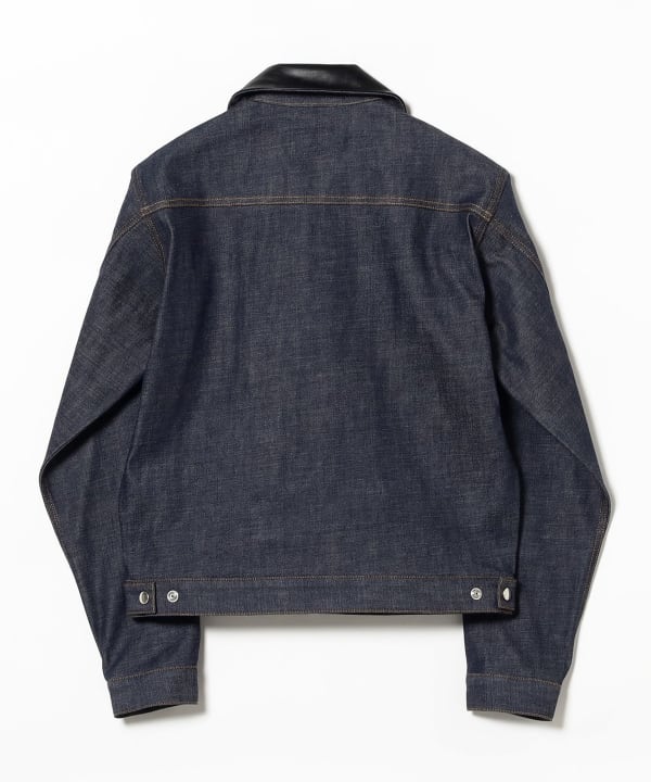 ZIP ブルゾン すずめ様 ssstein | シュタイン MELTON ZIP UP BLOUSON(BLACK) / メルトン