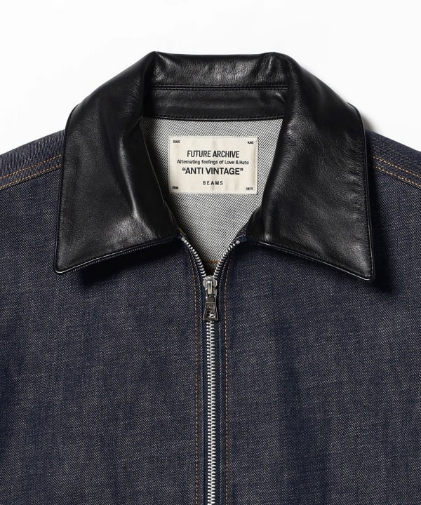 BEAMS（ビームス）FUTURE ARCHIVE / DENIM ZIP BLOUSON