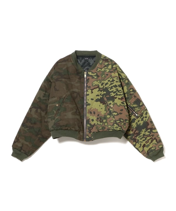 ブルースリー　 PEACE, LOVE & BROTHERHOOD BEAMS（ビームス）Les Six / Third Way Cropped Bomber