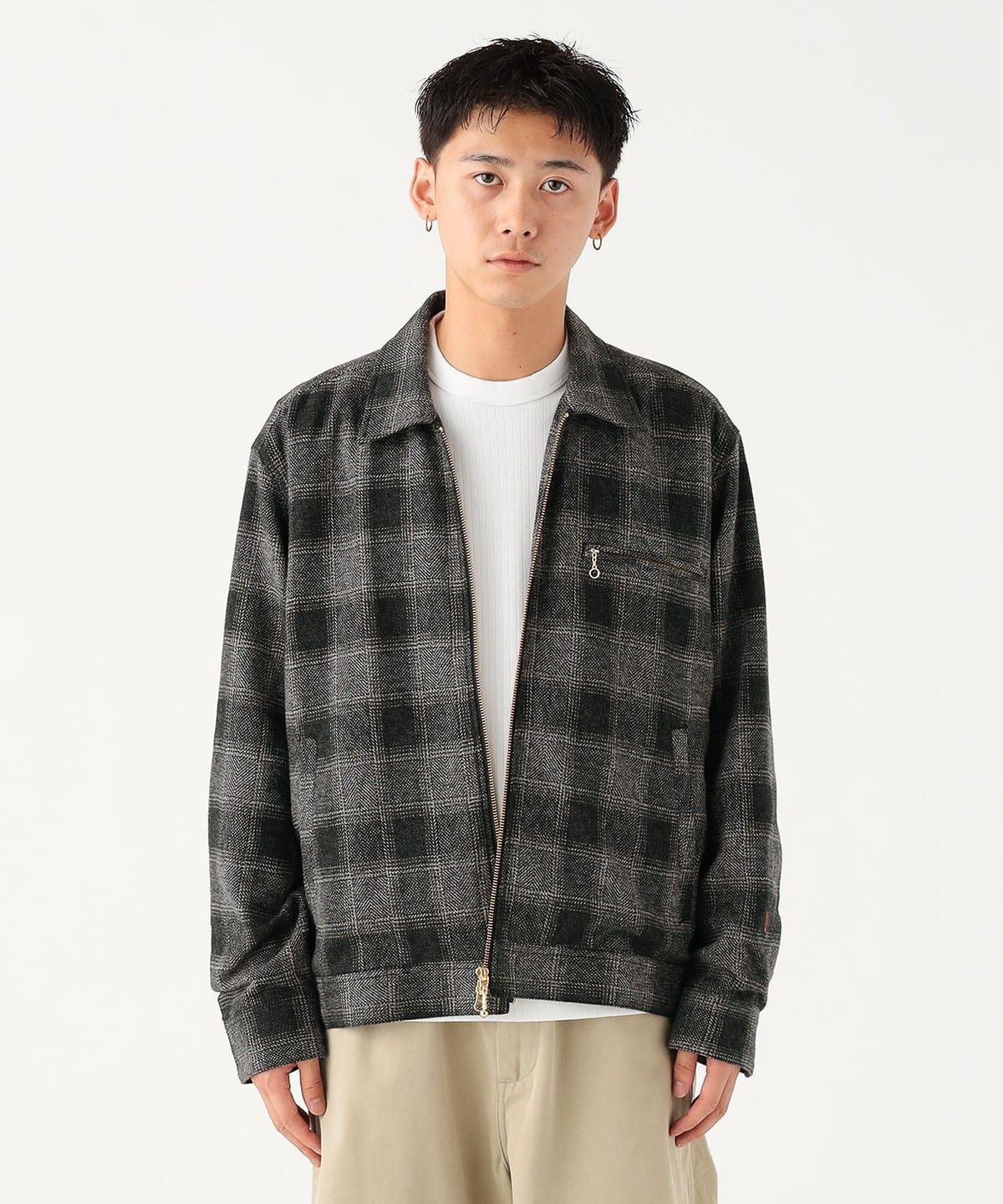 BEAMS（ビームス）【別注】UNIVERSAL OVERALL / Check Truck Jacket