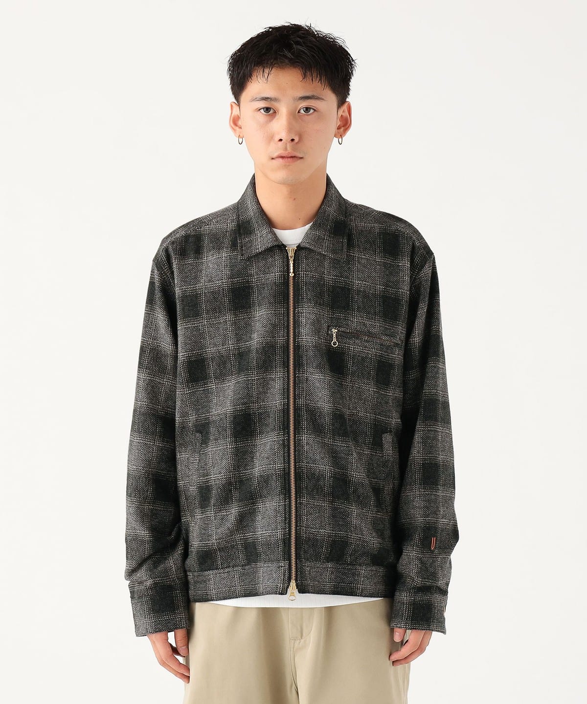 BEAMS（ビームス）【別注】UNIVERSAL OVERALL / Check Truck Jacket