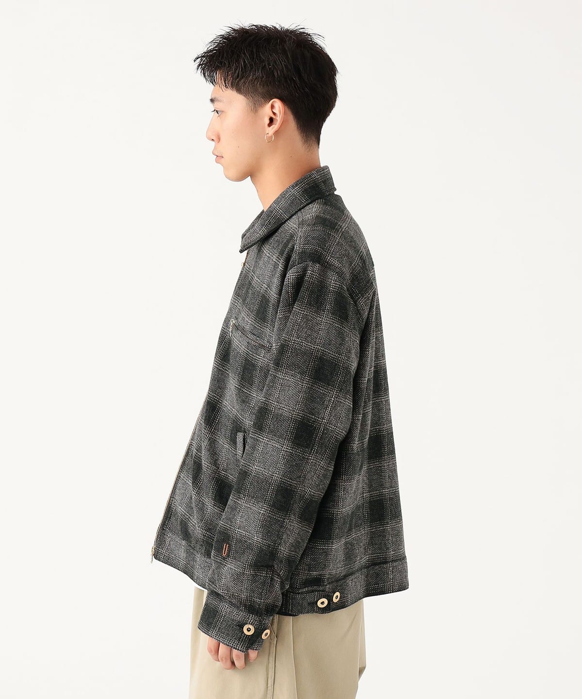 BEAMS（ビームス）【別注】UNIVERSAL OVERALL / Check Truck Jacket