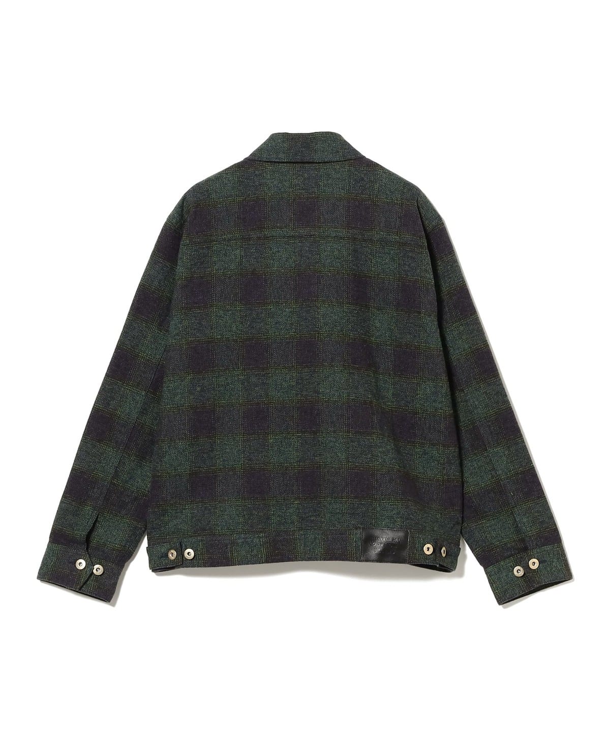 【別注】BEAMS×UNIVERSALOVERALL チェックトラックジャケット BEAMS（ビームス）【別注】UNIVERSAL OVERALL / Check Truck Jacket