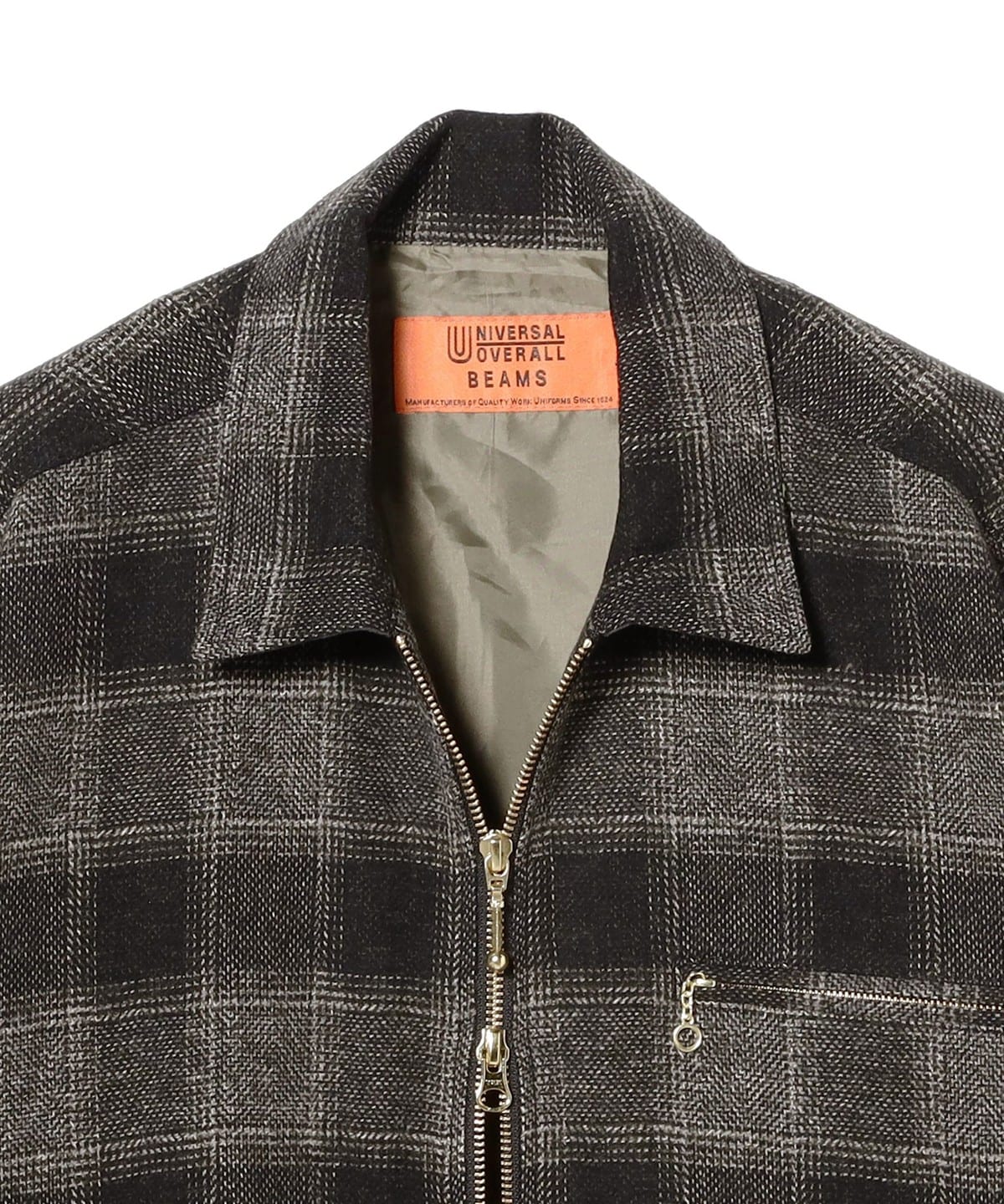BEAMS（ビームス）【別注】UNIVERSAL OVERALL / Check Truck Jacket