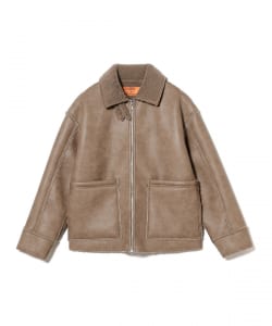 【別注】UNIVERSAL OVERALL / Synthetic leather Jacket