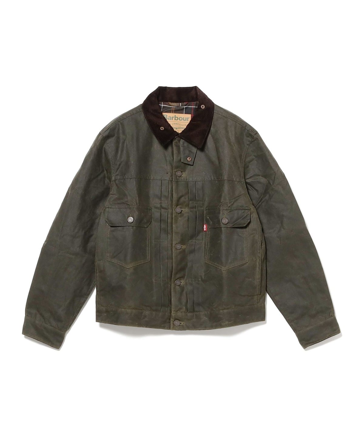Barbour Levi's Type2 ワックス トラッカー ジャケット L Barbour
