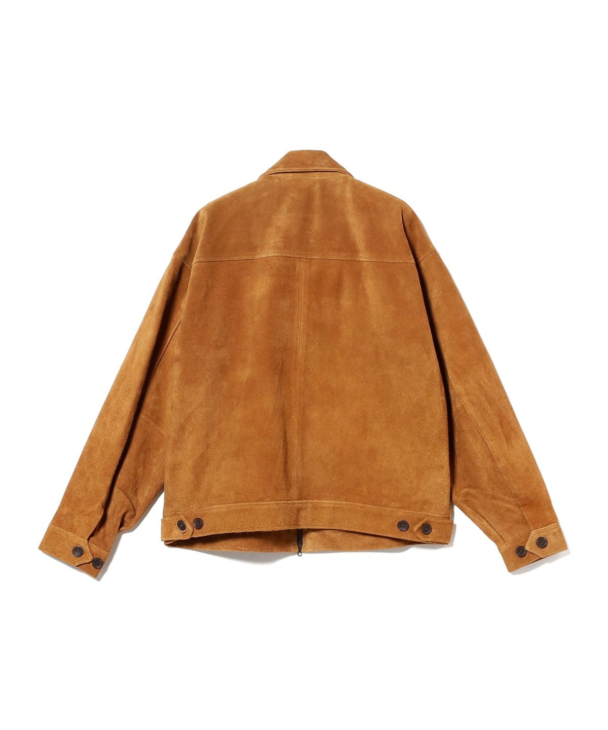 【美品】 BEAMS スエードブルゾン 裏ボア生地 BEAMS（ビームス）リラックスフィット ボア ブルゾン（ブルゾン