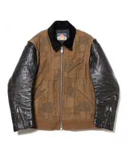 blackmeans / SHEEP LEATHER JACKET