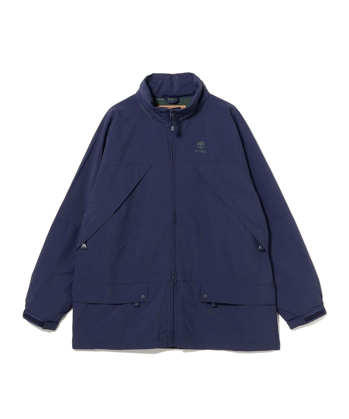 最終価格！！　ティンバーランド×ビームス　ナイロンジャケット　M　NAVY BEAMS（ビームス）【別注】Timberland / Nylon Jacket（ブルゾン