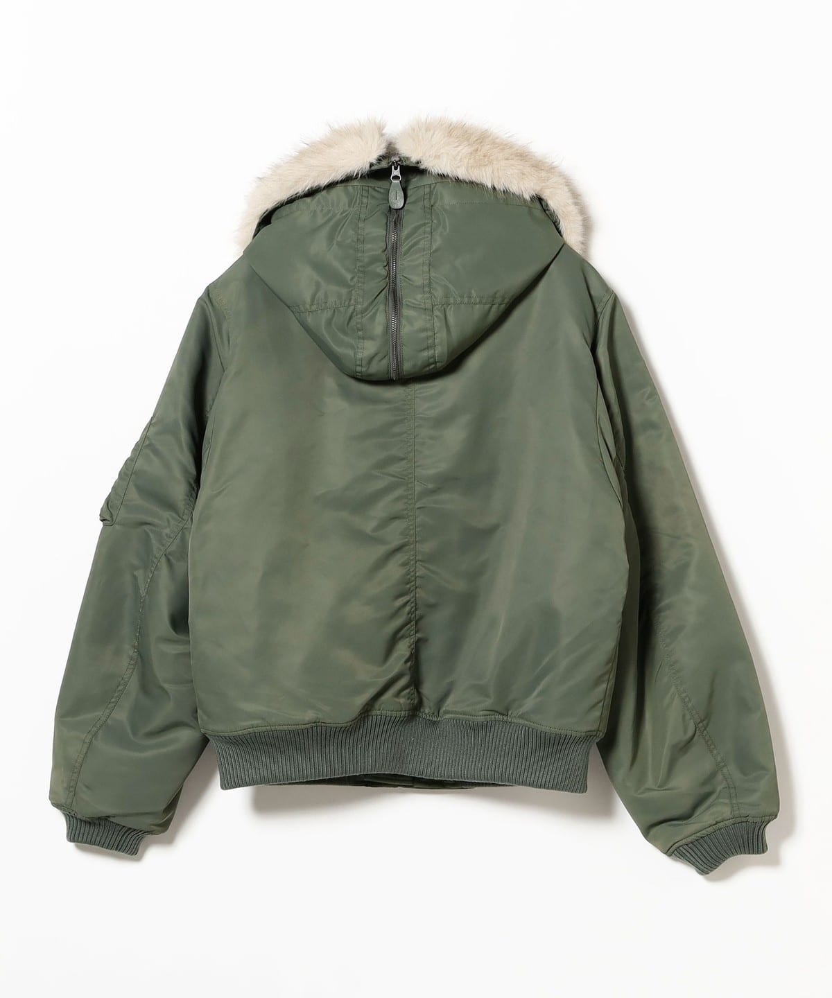 美品 BEAMS N-2B フライトジャケット プリマロフト ブラック Lサイズ 37 ミツキのヤミツキ | Begin × BEAMS