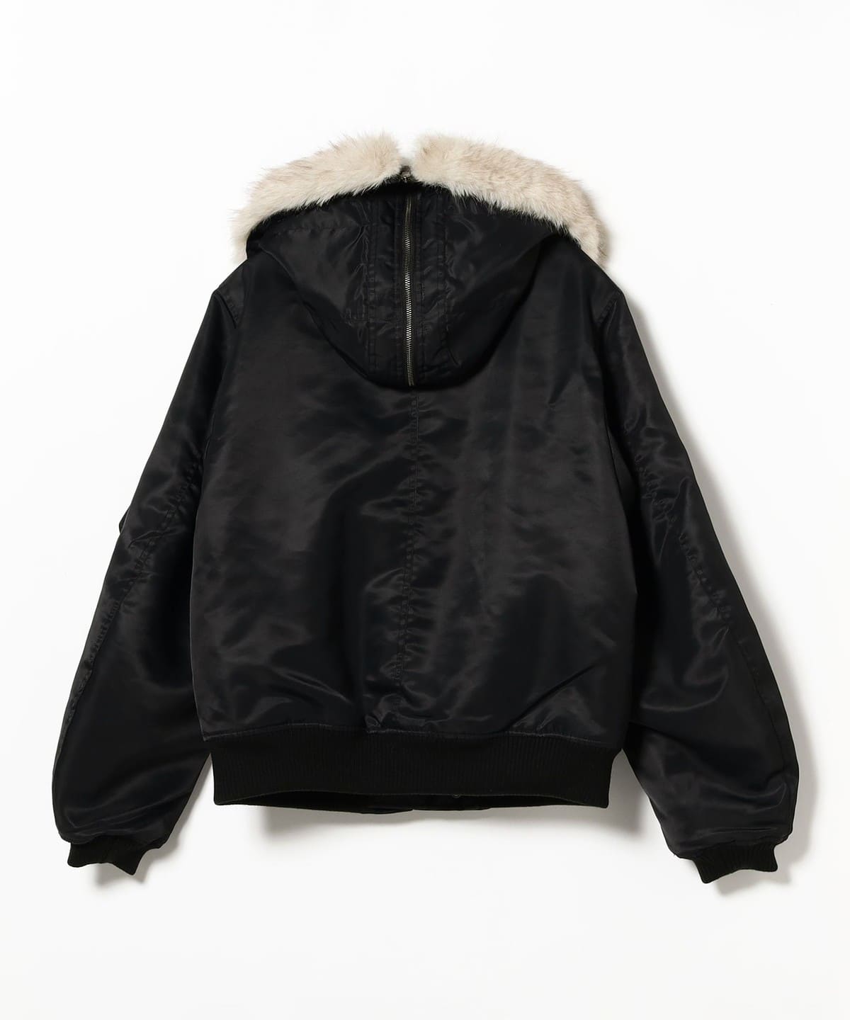 美品 BEAMS N-2B フライトジャケット プリマロフト ブラック Lサイズ BEAMS（ビームス）【別注】WILD THINGS / N-2B Jacket（ブルゾン