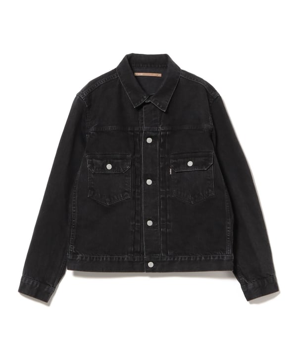 美品 BEAMS 黒ジャケット BEAMS（ビームス）Scye / Selvedge Black Denim Jacket Type2