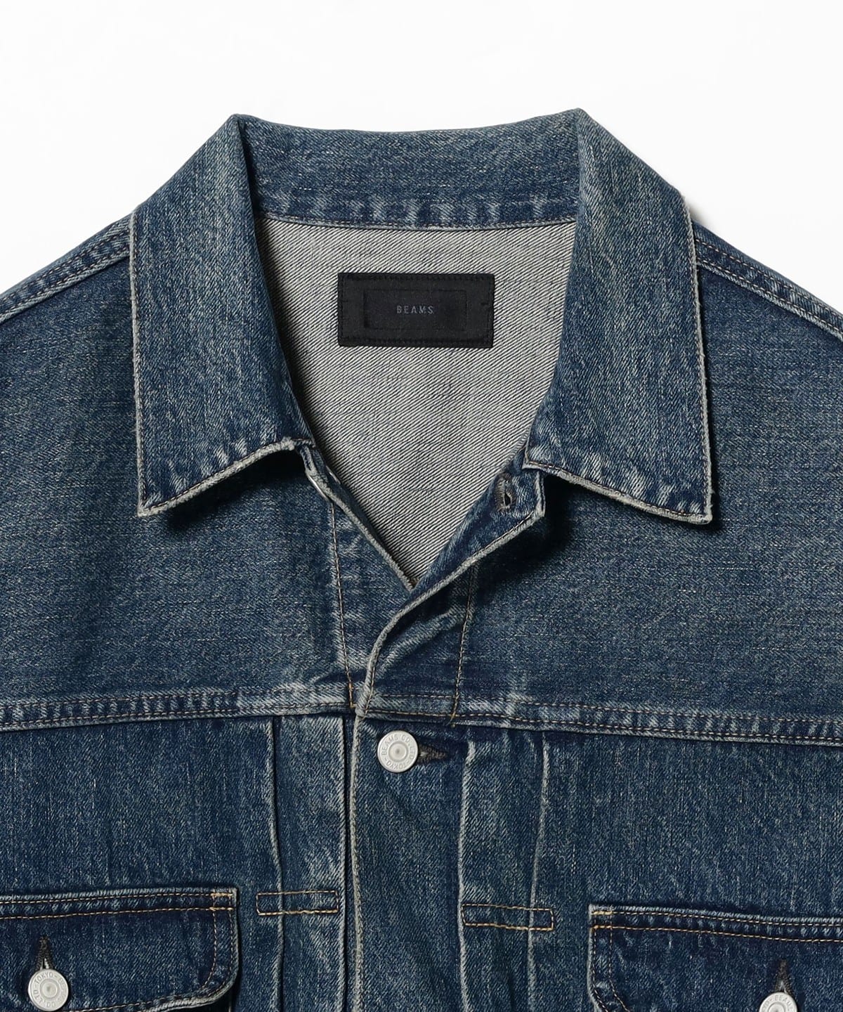 BEAMS（ビームス）the A / Indigo Trucker Jacket USED（ブルゾン 