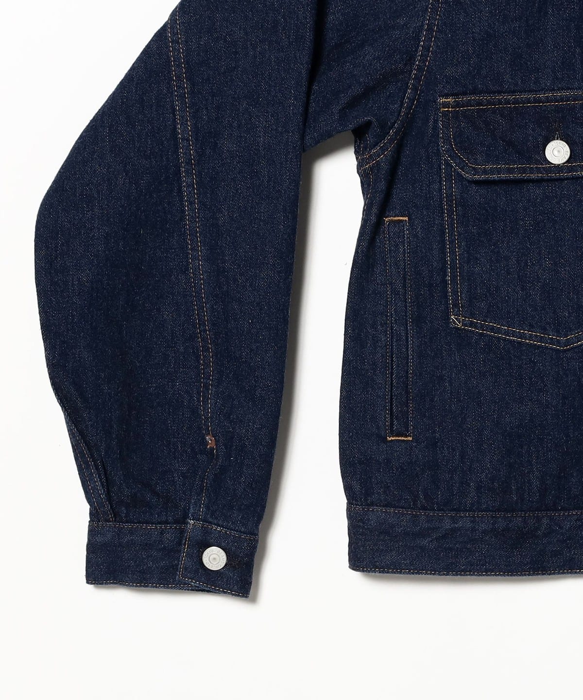 BEAMS（ビームス）the A / Indigo Trucker Jacket ONE WASH（ブルゾン