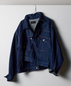 【ショップ限定】the A / Indigo Trucker Jacket ONE WASH