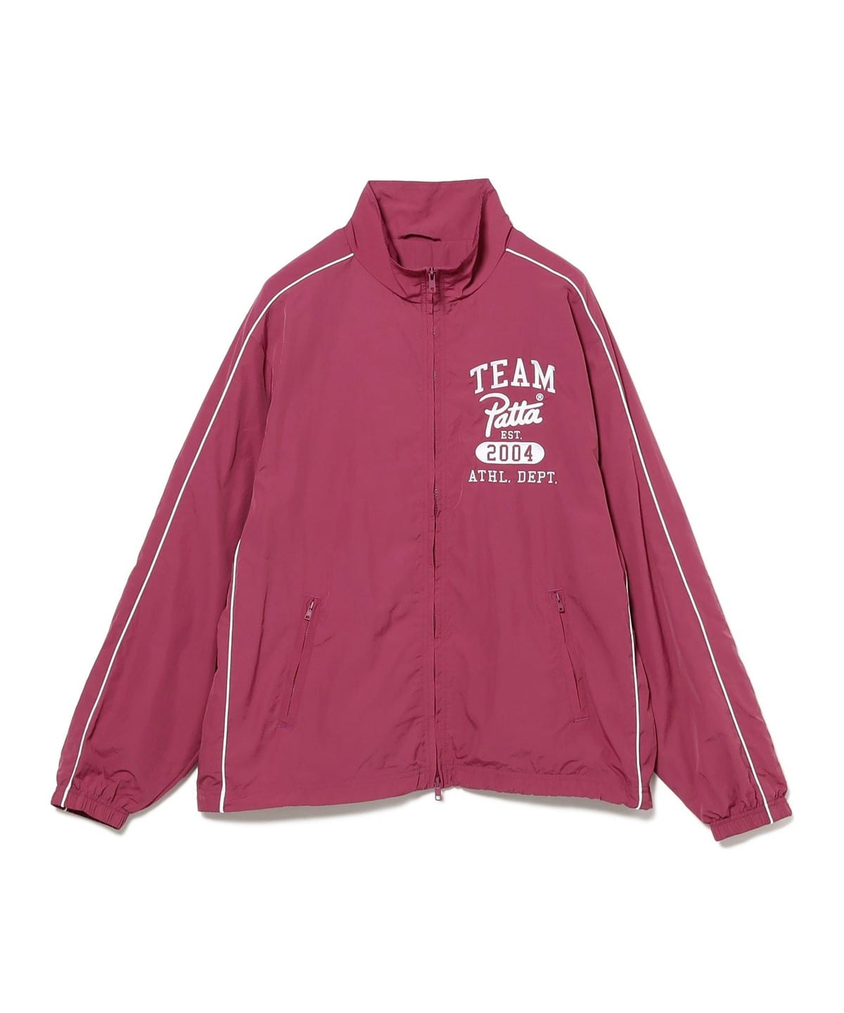 PATTA パタ / Athletic Nylon Track Jacket ブルゾン MEN Boysenberry L PATTA パタ / Athletic Nylon Track Jacket ブルゾン MEN Boysenberry L