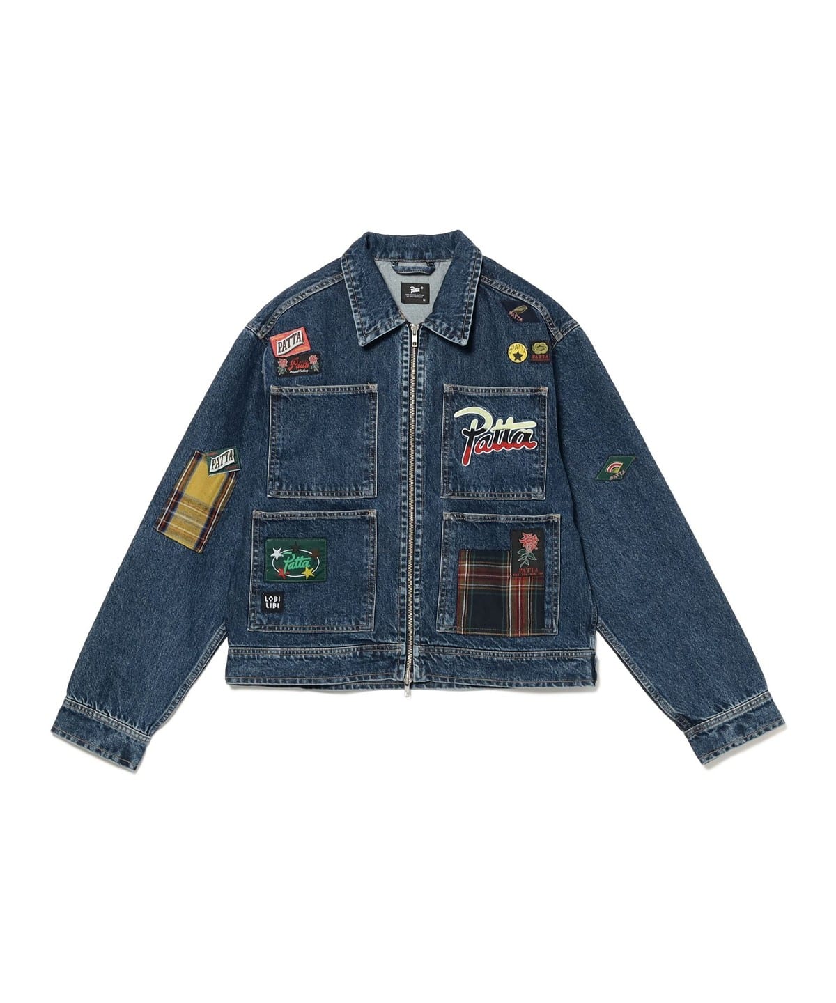 BEAMS（ビームス）PATTA / Whole Lotta Labels Denim Jacket（ブルゾン
