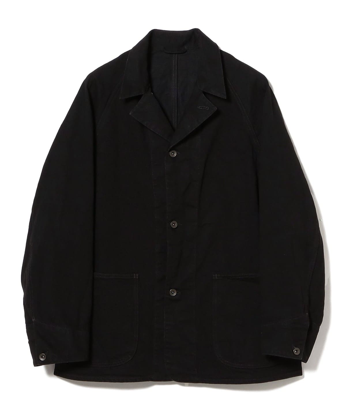 COMOLI コモリ / ブラックデニム ワークジャケット ブルゾン MEN BLACK 3 COMOLI コモリ / ブラックデニム ワークジャケット ブルゾン MEN BLACK 3