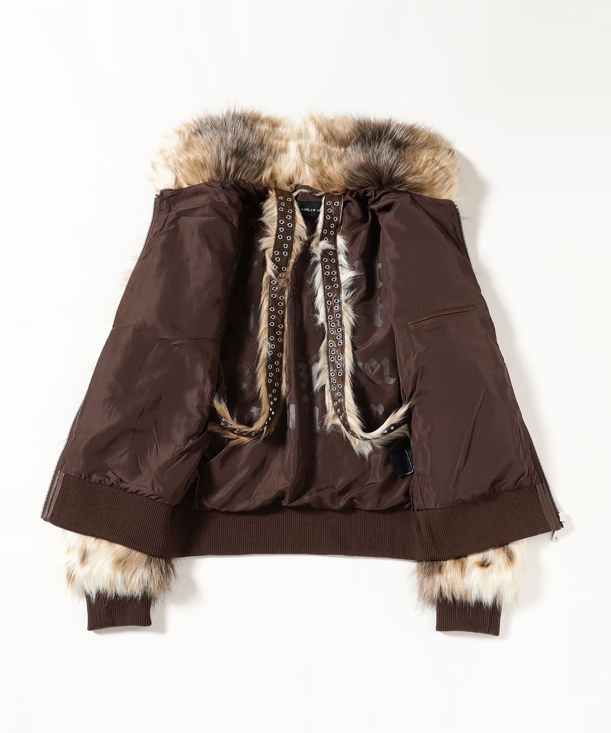 BEAMS（ビームス）RACER WORLDWIDE / Fur Bomber（ブルゾン ブルゾン 