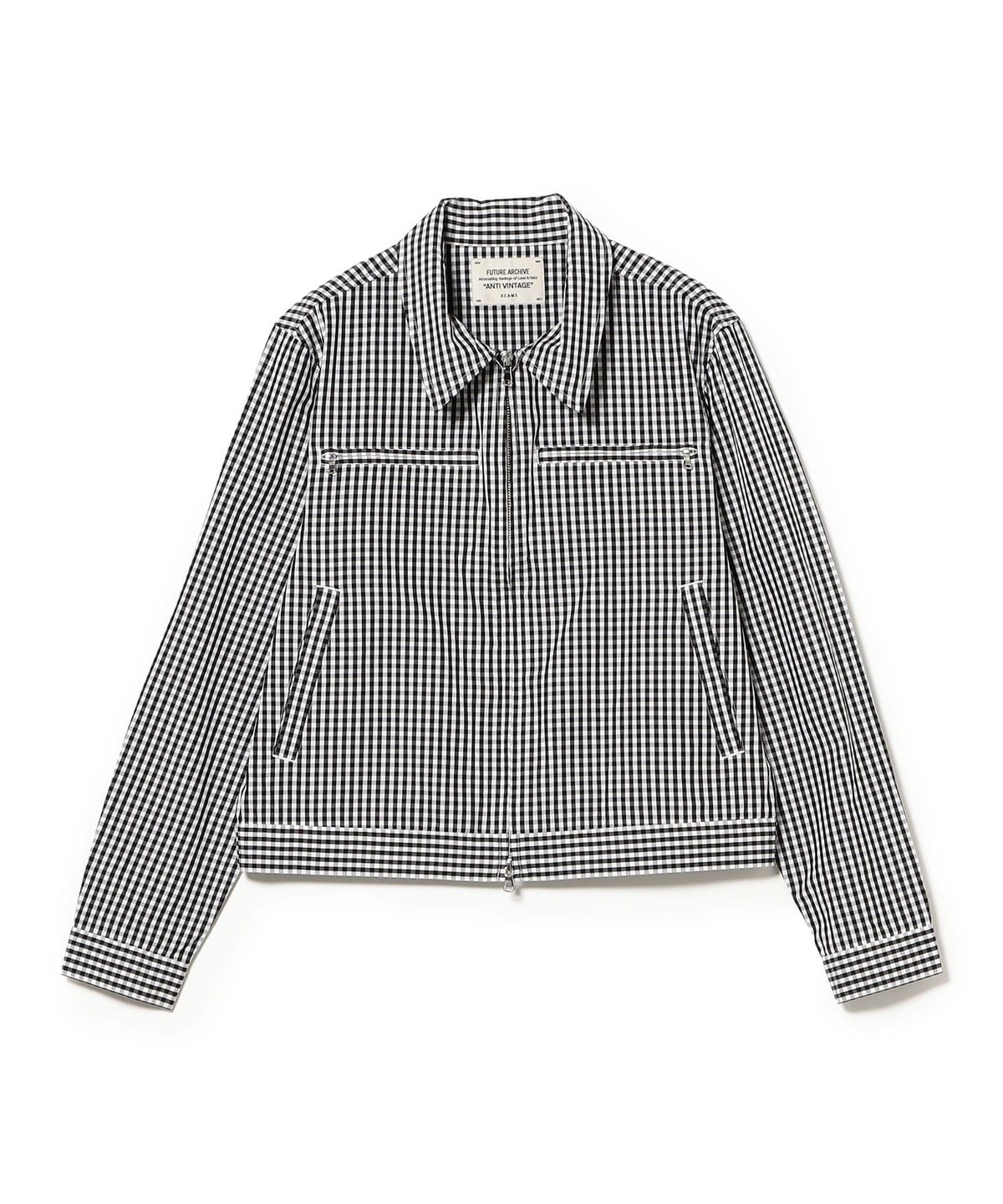 BEAMS（ビームス）FUTURE ARCHIVE / GINGHAM SHIRT BLOUSON（ブルゾン