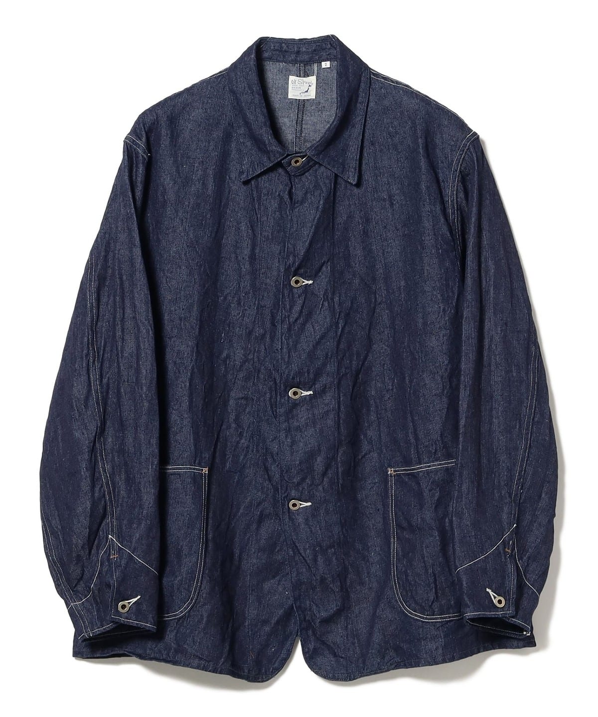 BEAMS（ビームス）orSlow / WWII 40'S LINEN DENIM COVERALL（ブルゾン