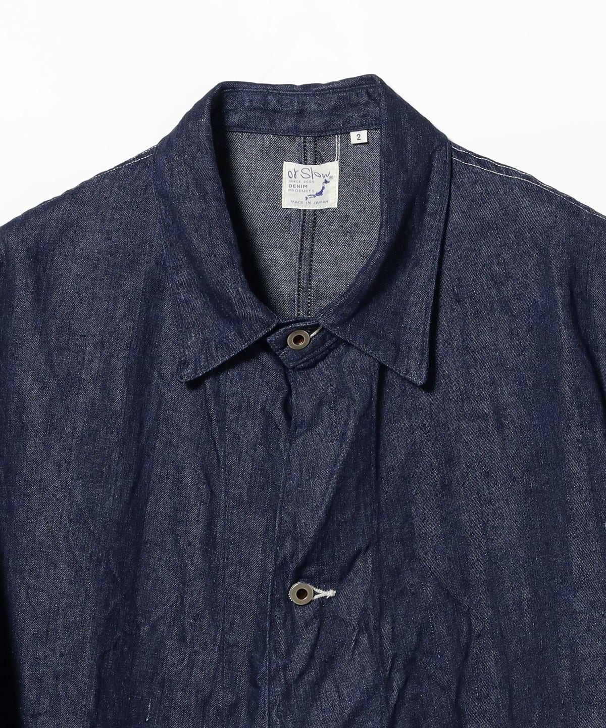 BEAMS（ビームス）orSlow / WWII 40'S LINEN DENIM COVERALL（ブルゾン