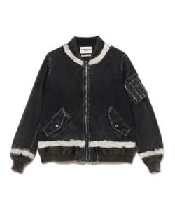 NOMARHYTHM TEXTILE / Hand Dye Flight Jacket