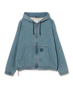 KNIT LIKE DENIM HOODIE