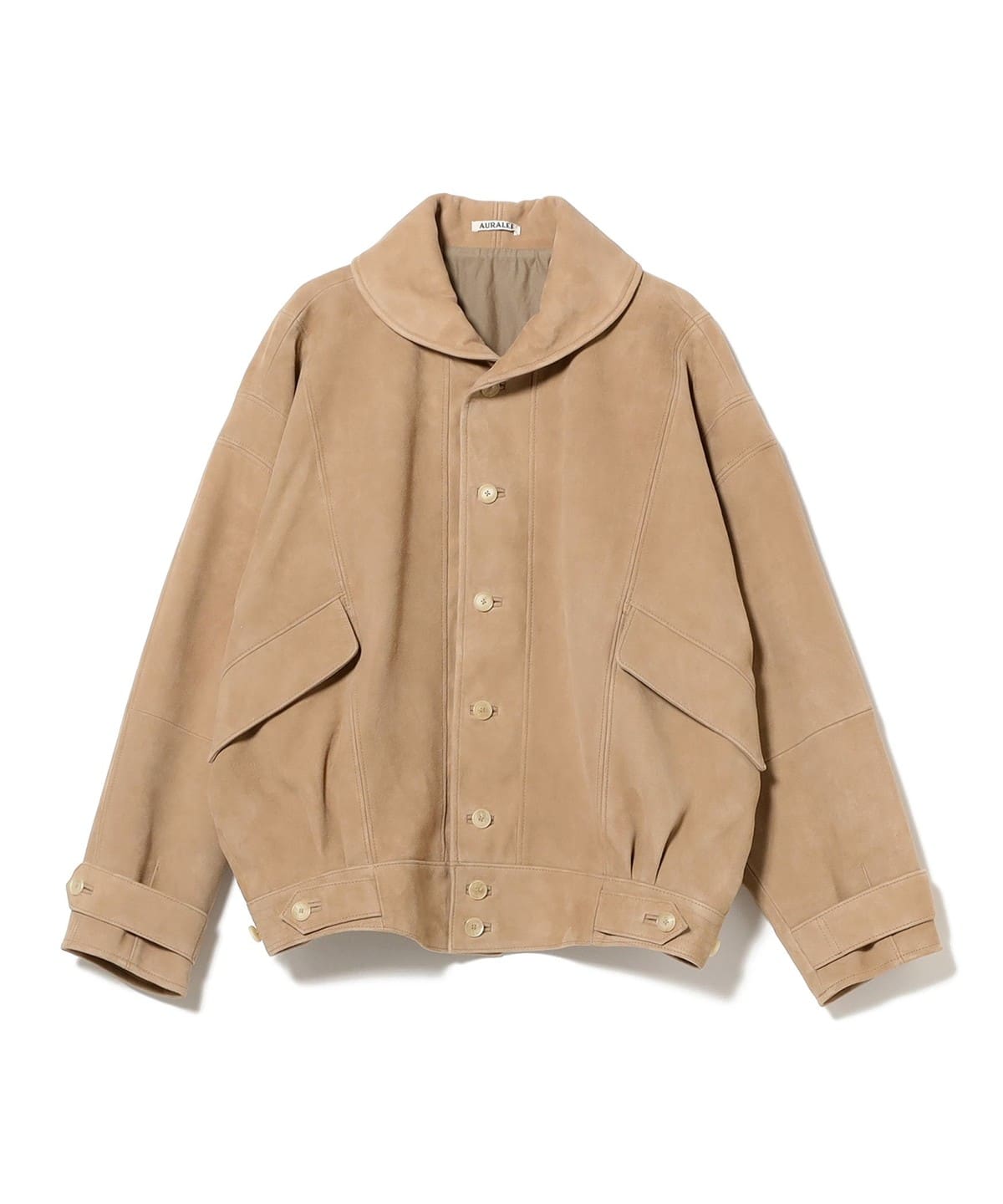 BEAMS BEAMS / SILKY GRAIN SUEDE BLOUSON (blouson) available for