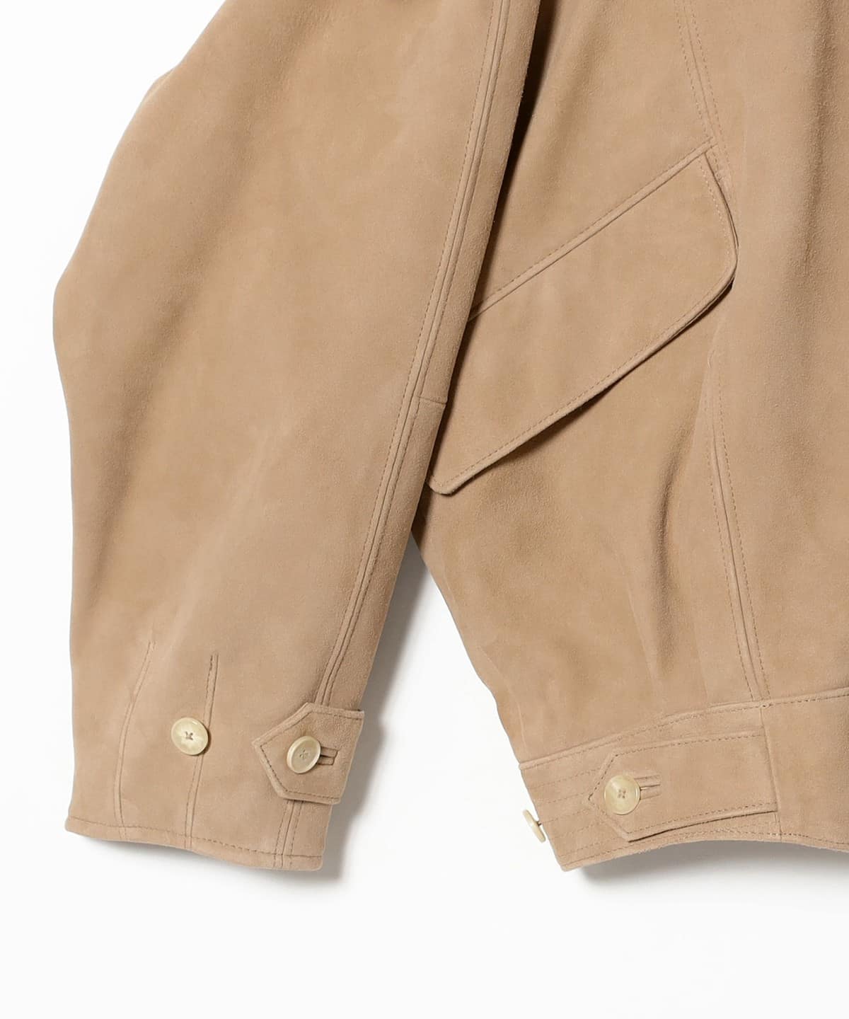 BEAMS（ビームス）AURALEE / SILKY GRAIN SUEDE BLOUSON（ブルゾン 