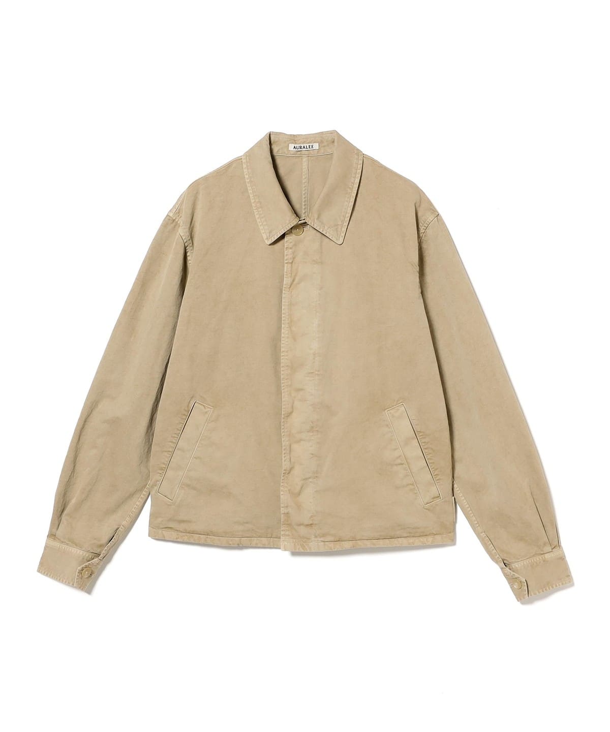 BEAMS（ビームス）AURALEE / GARMENT-DYED FINX LIGHT CHINO BLOUSON