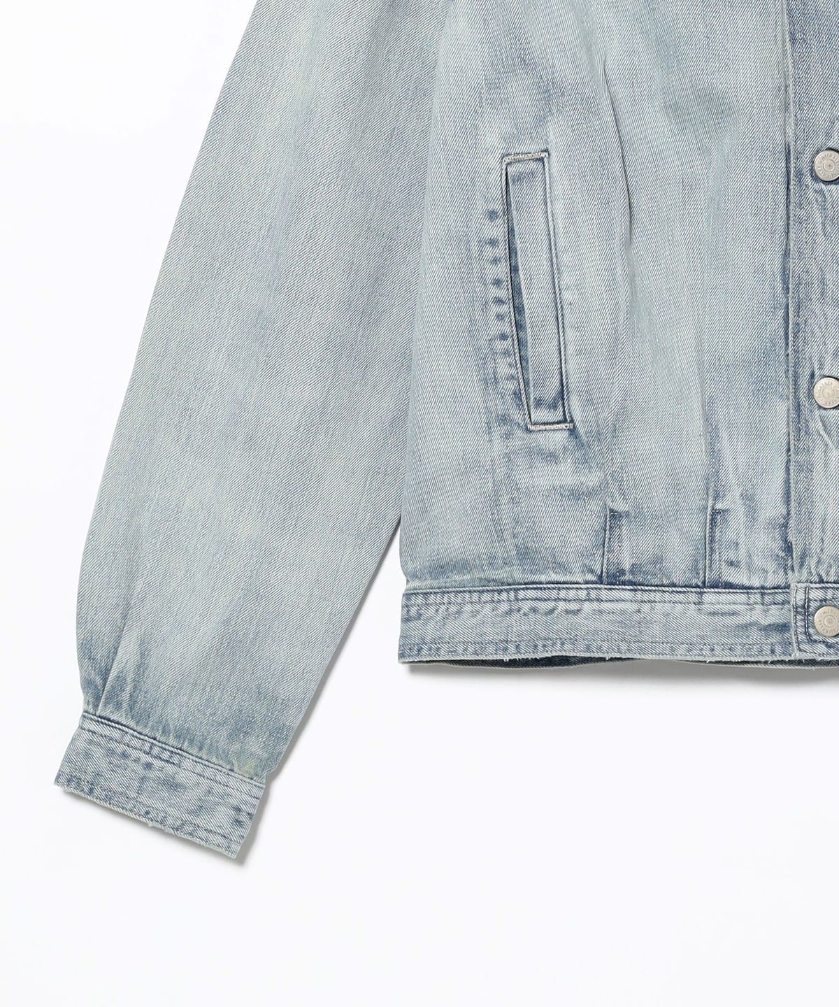 BEAMS（ビームス）AURALEE / FADED SELVEDGE LIGHT DENIM BLOUSON