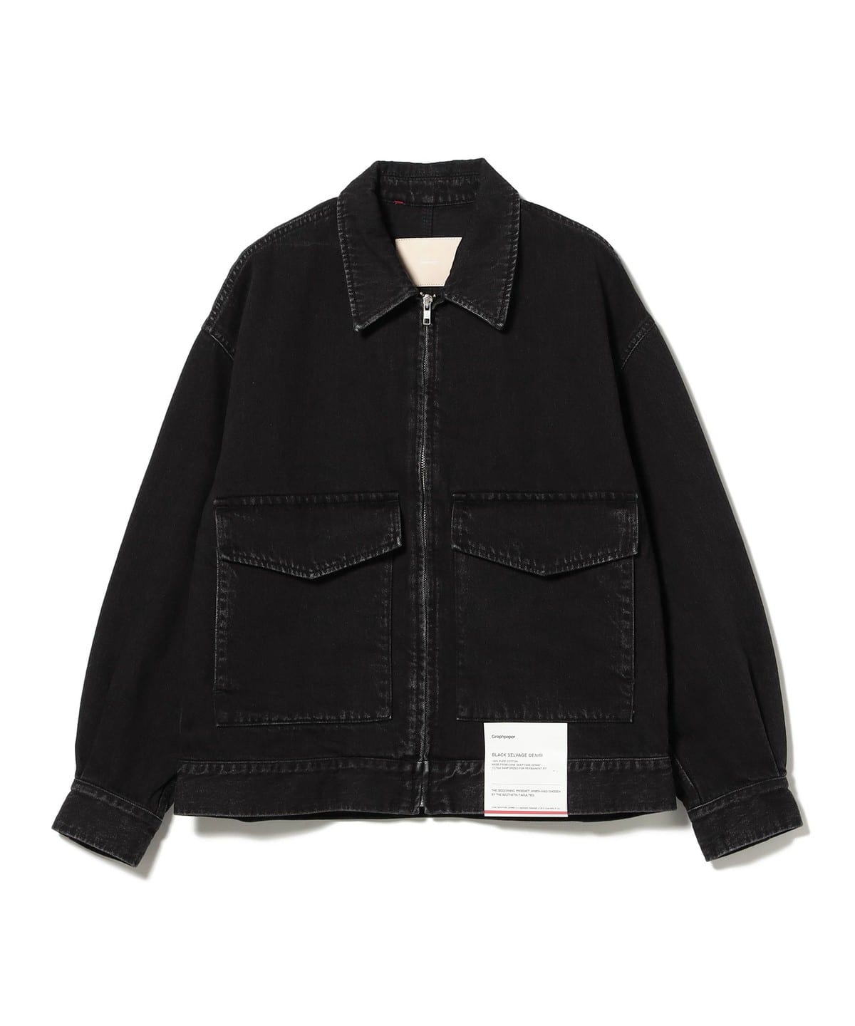 BEAMS JAPAN（ビームス ジャパン）Graphpaper / Selvage Denim Zip