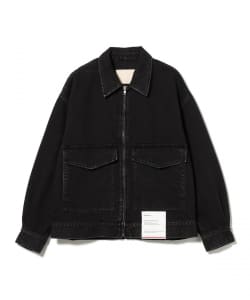 Graphpaper / Selvage Denim Zip Jacket -DARK FADE-