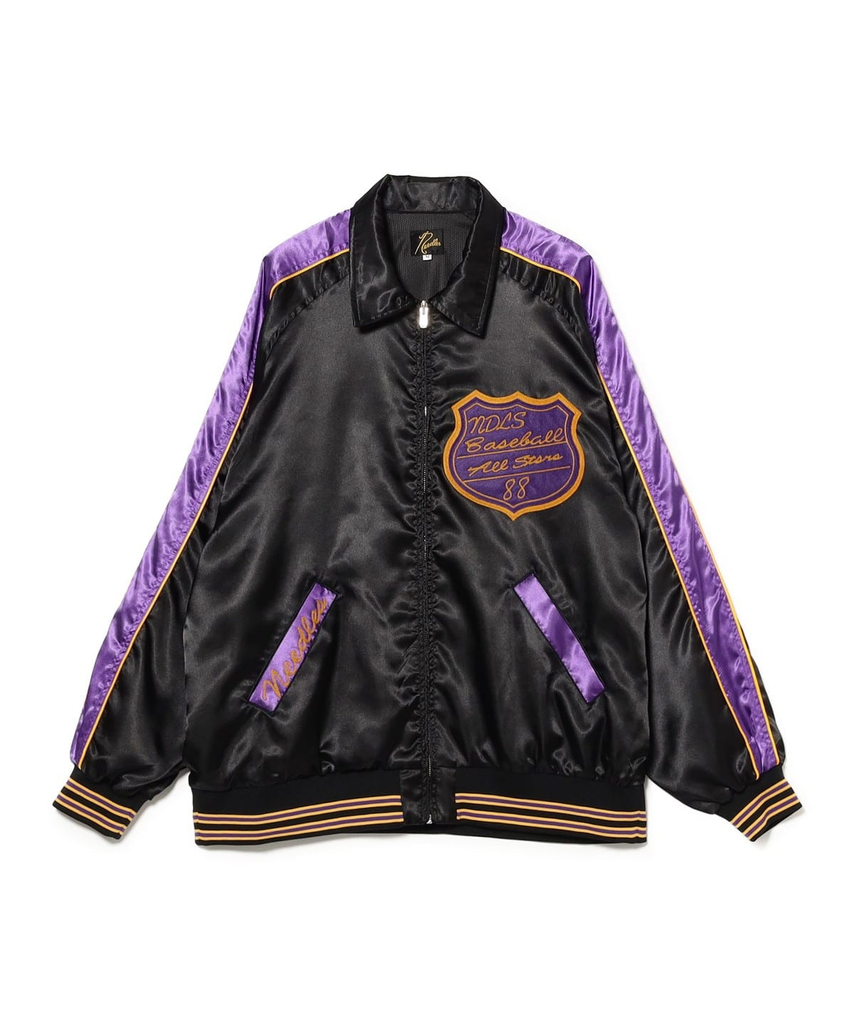 BEAMS（ビームス）NEEDLES / Stadium Jacket - Poly Sateen（ブルゾン