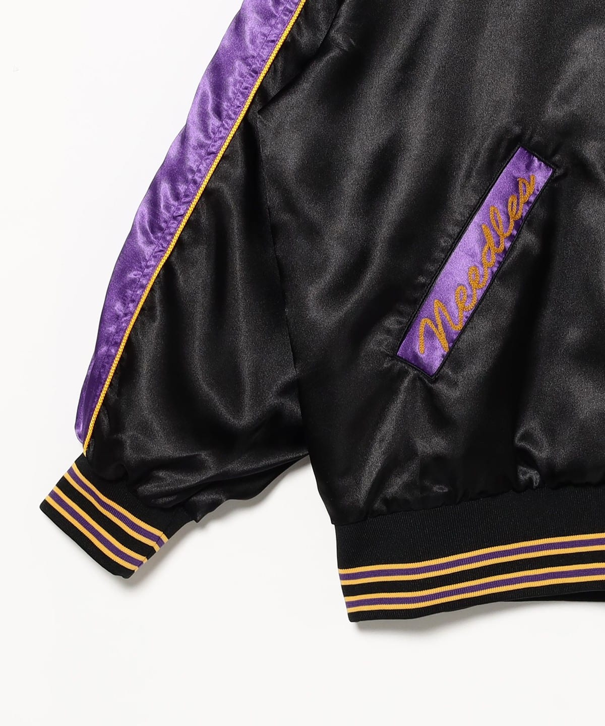 BEAMS（ビームス）NEEDLES / Stadium Jacket - Poly Sateen（ブルゾン 