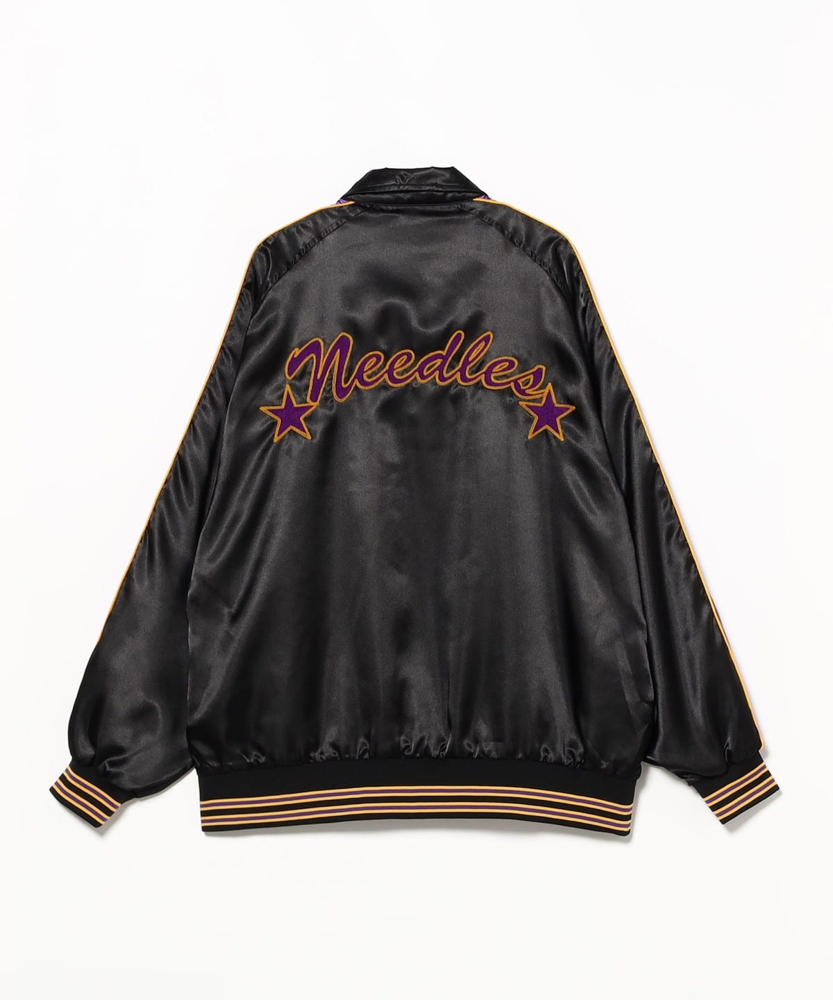 BEAMS（ビームス）NEEDLES / Stadium Jacket - Poly Sateen（ブルゾン