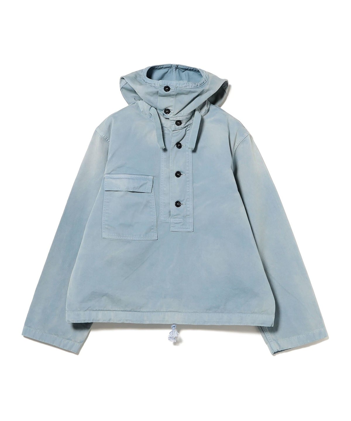 BOW WOW �o�E ���E / USN SALVAGE PARKA DYED UNIT AGED �u���]�� MEN BLUE L