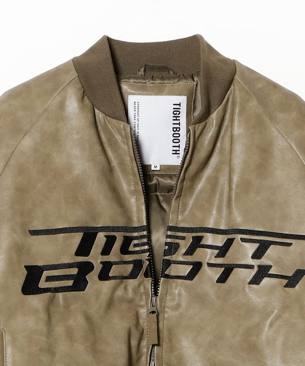 TIGHTBOOTH PRODUCTION / ADRENALINE LEATHER DOWN JKT