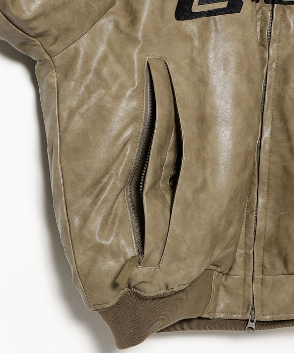 TIGHTBOOTH PRODUCTION / ADRENALINE LEATHER DOWN JKT
