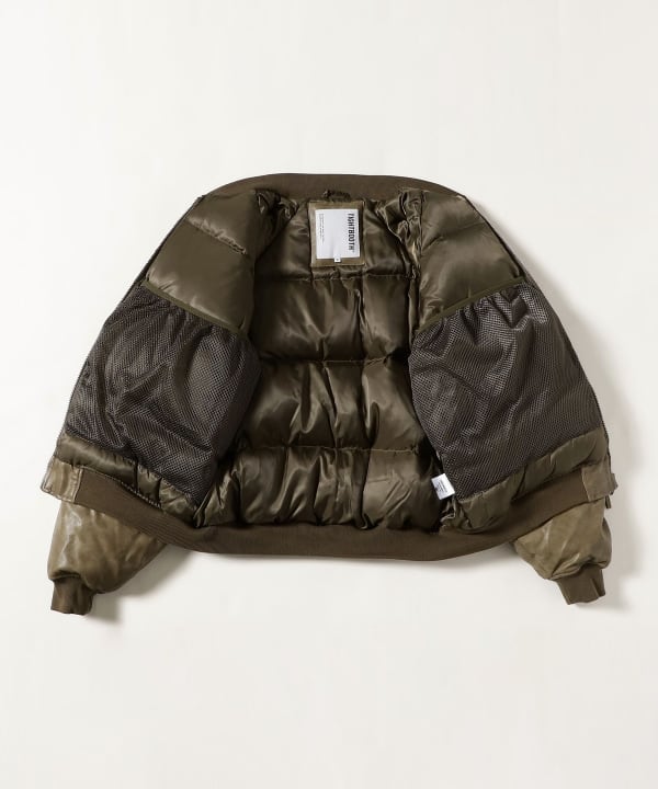 TIGHTBOOTH PRODUCTION / ADRENALINE LEATHER DOWN JKT