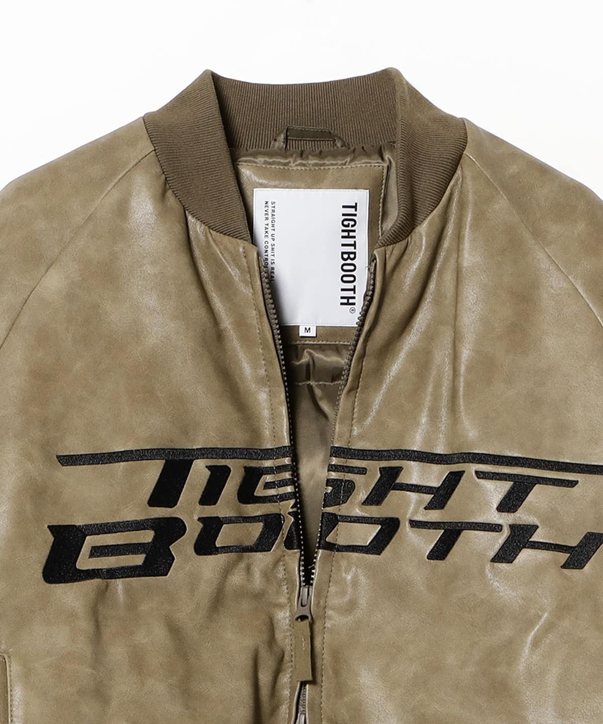 TIGHTBOOTH PRODUCTION / ADRENALINE 皮革羽絨外套