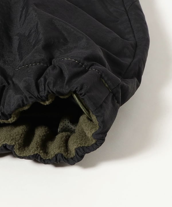 TIGHTBOOTH PRODUCTION / NYLON PANEL FLEECE JKT - 紅桜