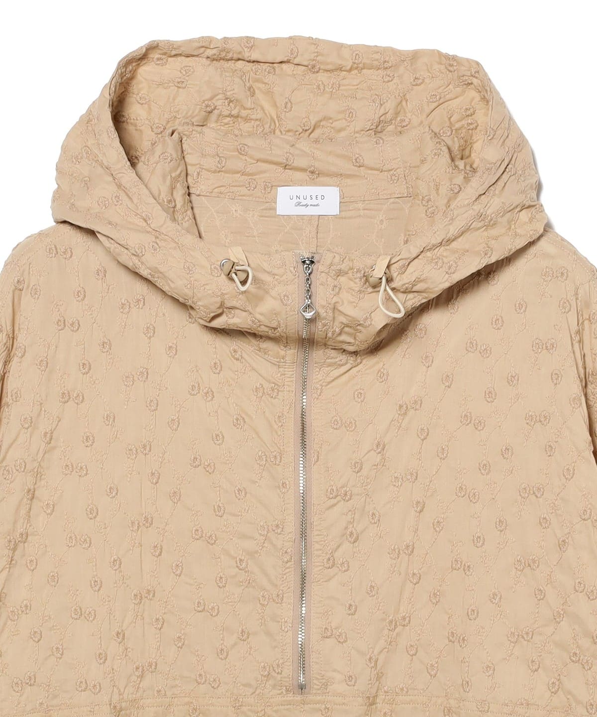 BEAMS（ビームス）UNUSED / Embroidery Pull Over Jacket（ブルゾン 